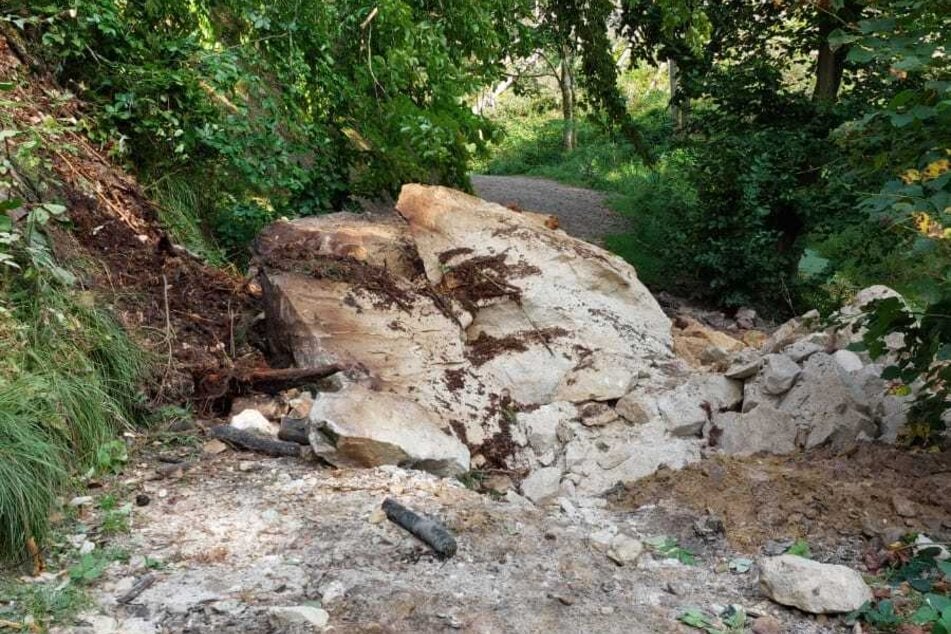 Aufgrund eines Felssturzes ist der Malerweg kurz hinter dem Abzweig Pionierweg bis auf Weiteres gesperrt.