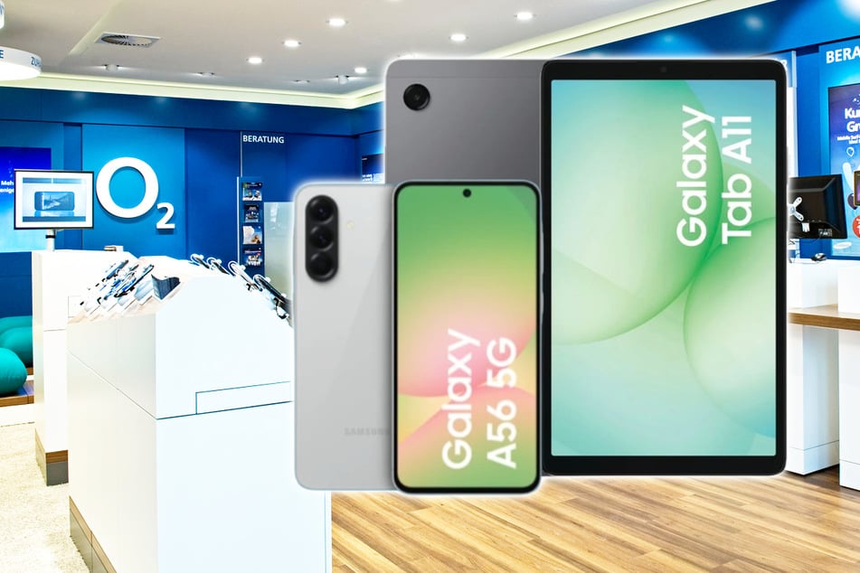 Hier gibt's zum Samsung Galaxy A56 mit 100 GB Tarif gratis ein Tab A11 dazu