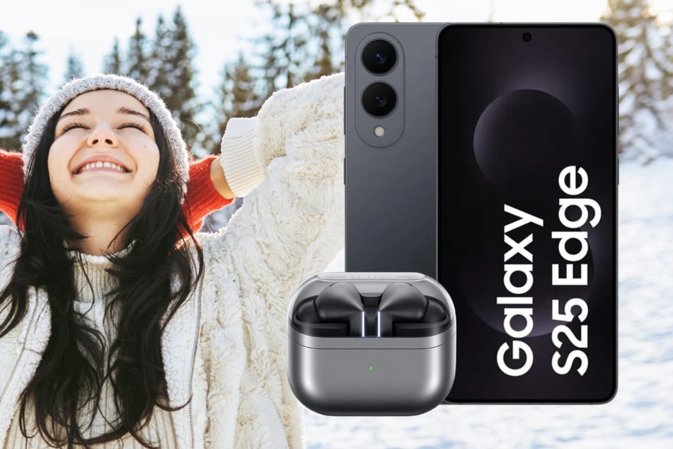 Samsung Galaxy S25 Edge mit gratis Buds kurzzeitig stark reduziert