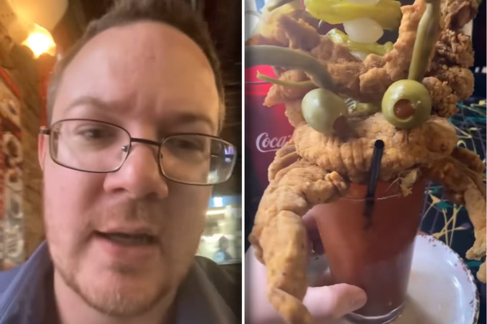 En esta Bloody Mary, Nicholas Beedles (34) se quedó sin palabras.