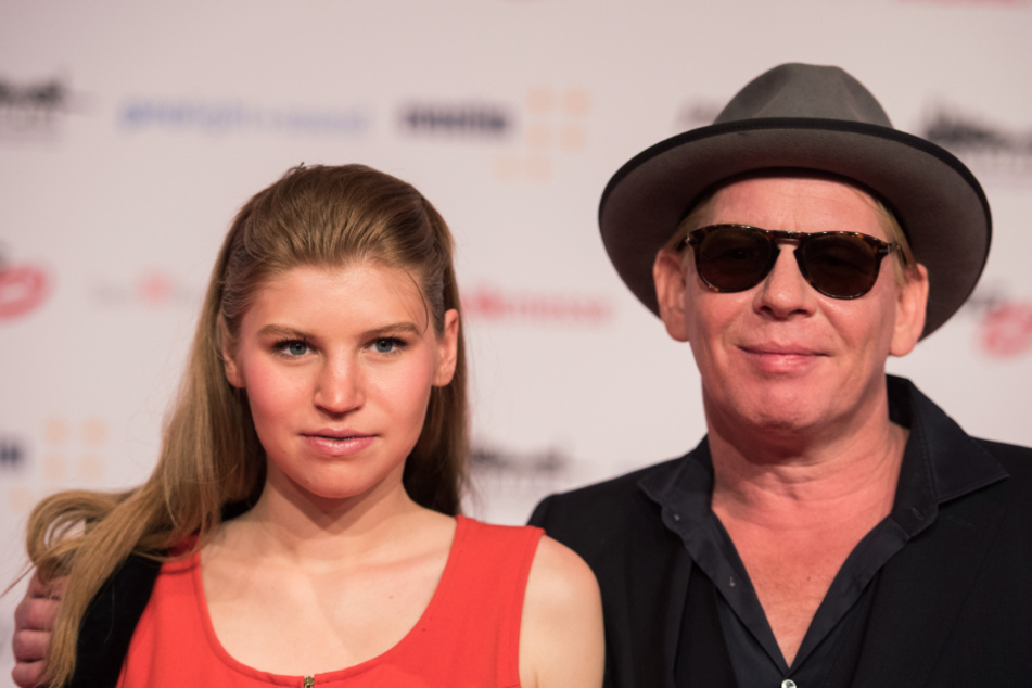 Ben Becker und seine Tochter Lilith (20), die 2020 beim Dresdner SemperOpernball debütierte.