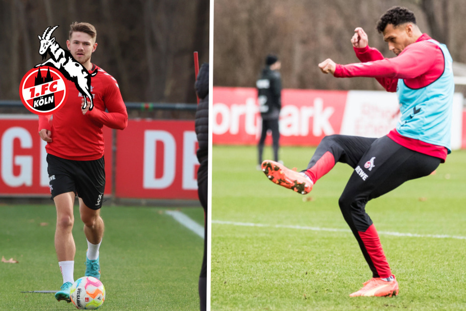 Aufatmen beim 1. FC Köln: Davie Selke und Jan Thielmann sind zurück im Training!