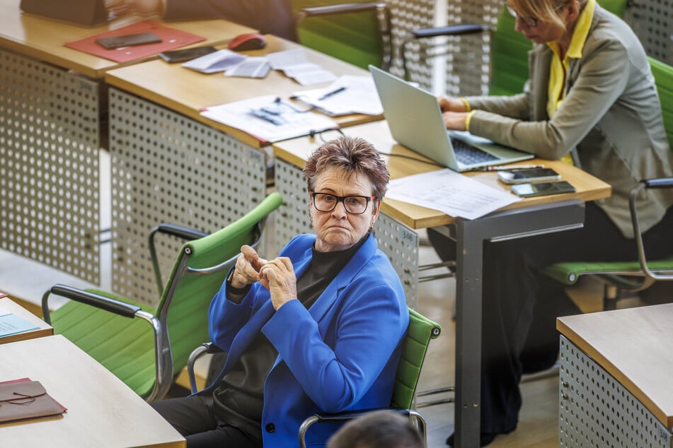 Sabine Zimmermann (64, BSW) richtete am Mittwoch mahnende Worte an das Parlament.