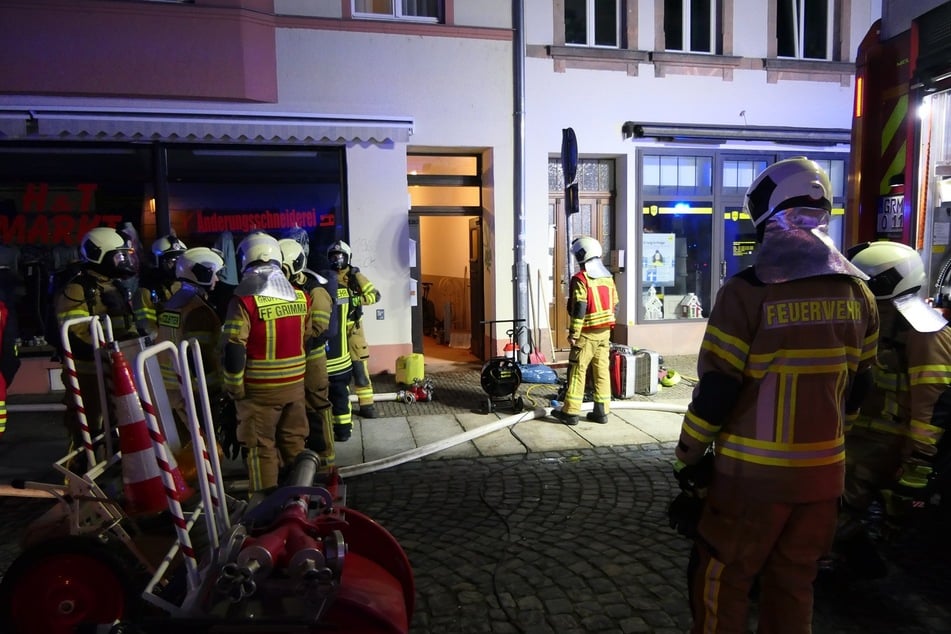 Das Gebäude musste mitten in der Nacht evakuiert werden.