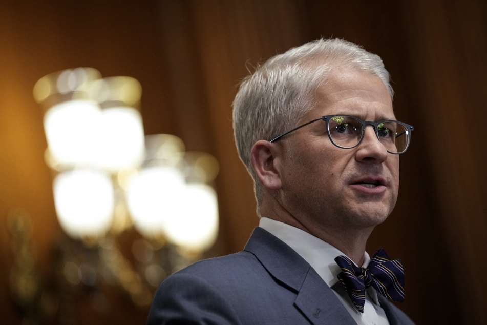 Republican Patrick McHenry will serve as interim US House speaker until someone is chosen to succeed Kevin McCarthy of California, who was ousted Tuesday.