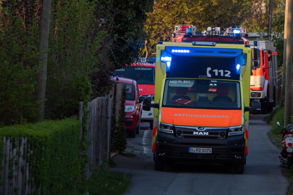 Sturz in Kellergrube: Frau aus Plauen schwer verletzt