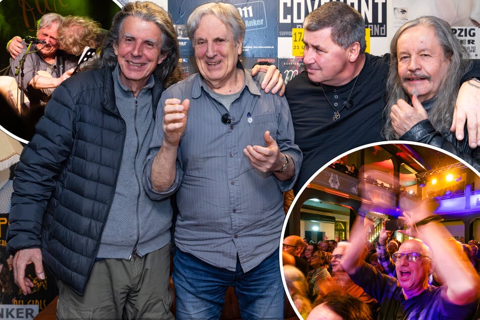 Seit über 50 Jahren auf der Bühne: DDR-Rockband feiert Abschied vor ausverkauftem Haus in Leipzig