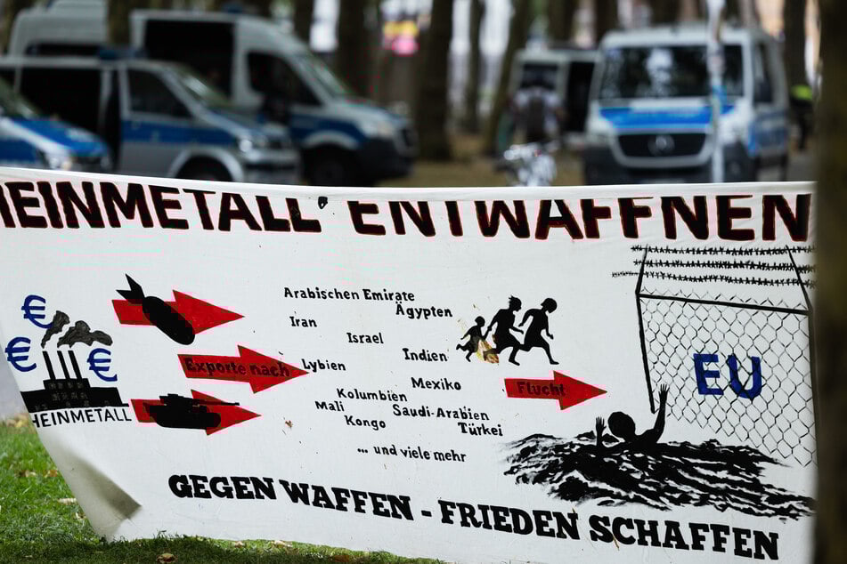 Am Donnerstag kommt es in Meerbusch zum umstrittenen Protestzug des Aktionsbündnisses "Rheinmetall Entwaffnen".