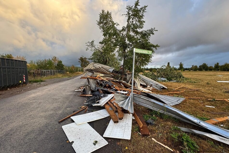 Durch das Unwetter wurden massive Schäden verursacht.
