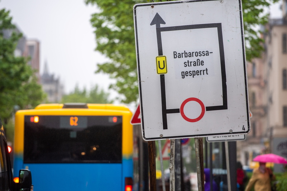 Baustellen Chemnitz: Neue Baustellen in Chemnitz: Hier wird es ab Dienstag eng