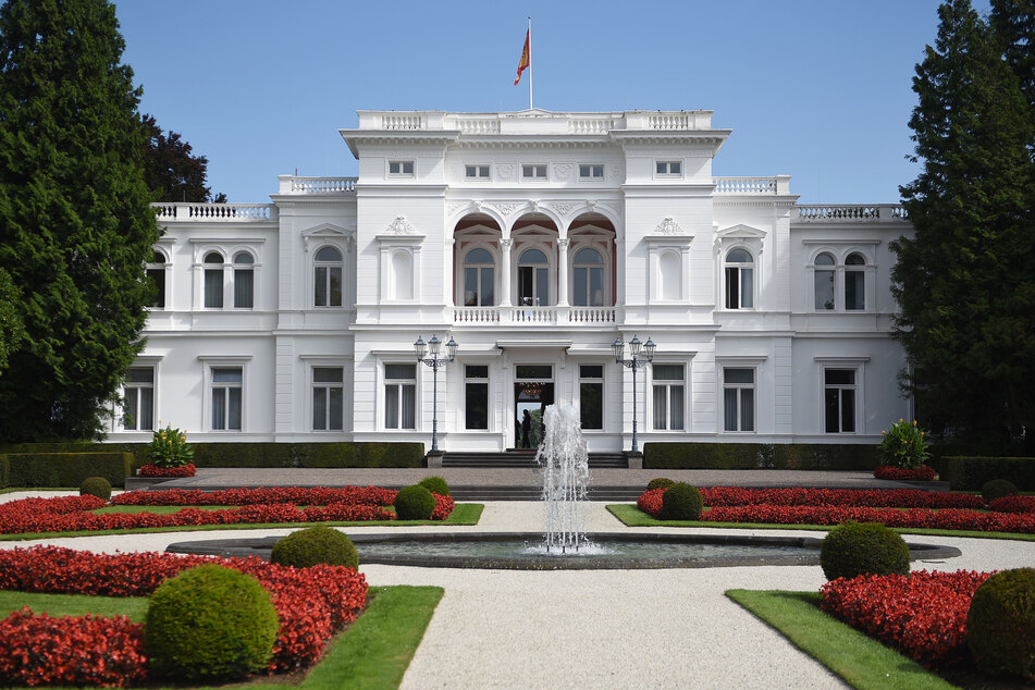 Bonn: Die Villa Hammerschmidt, einer der beiden Sitze des Bundespräsidenten der Bundesrepublik Deutschland, im Jahr 2017.