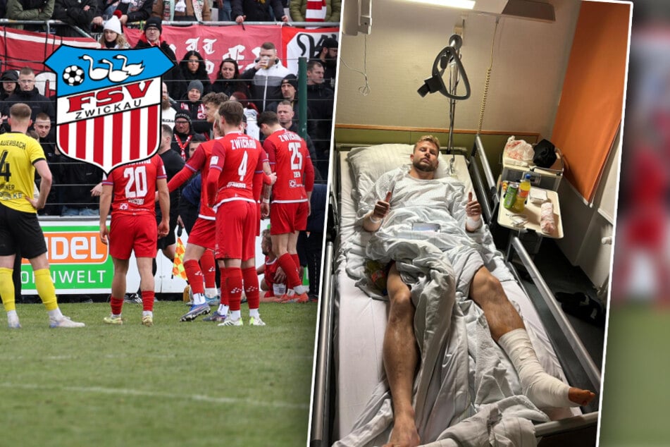 Wadenbeinbruch und Syndesmosebandriss! Rührende Fan-Botschaft an verletzten FSV-Spieler Somnitz