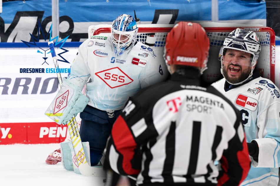 Ausgleich auf der Kelle: Dresdner Eislöwen gehen nach viel Kampf leer aus