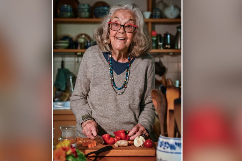 Ursula Winnington 2021 - sie kochte bis ins hohe Alter gern.