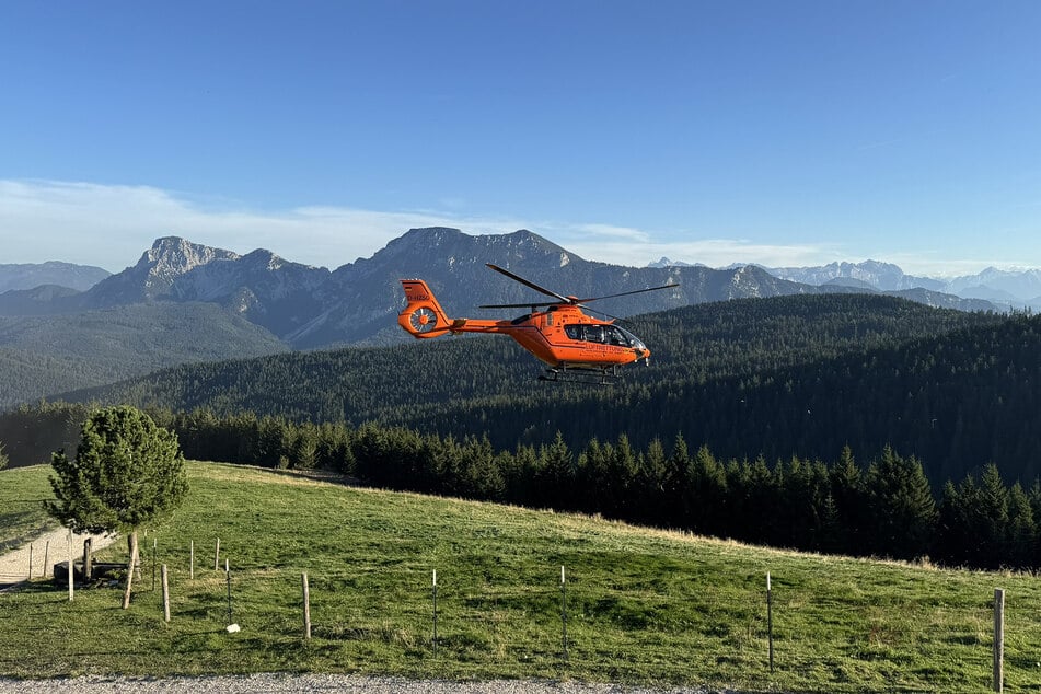 Einsatz am Teisenberg: Die Bergwacht musste am Wochenende mehrfach ausrücken, um Radfahrern zu helfen.
