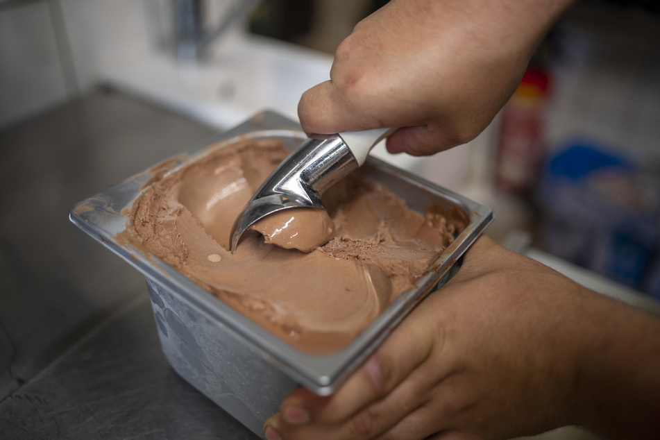 Für 4,50 Euro pro Kugel gibt's hier Eiscreme für Feinschmecker.