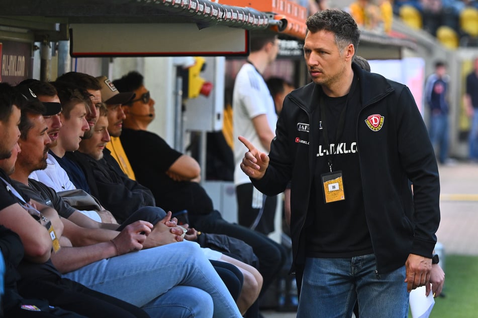 Feilt schon fleißig am Kader für die nächste Saison: Dynamos Sport-Geschäftsführer Sören Gonther (39).