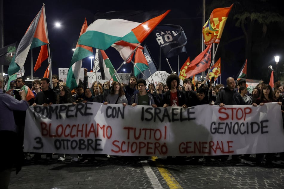 In Rom und Berlin kam es nach dem Stopp der Gaza-Flottille zu Protesten.