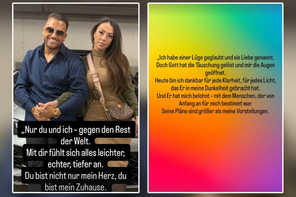 Nur durch die Unterstützung Gottes soll der Sänger seine neue Flamme gefunden haben.