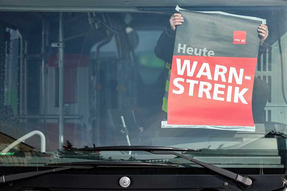 Warnstreik in Sachsen-Anhalt: Öffis komplett lahmgelegt!
