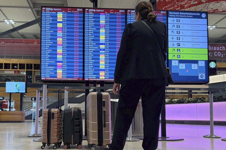 Alle Abflüge sind gestrichen.