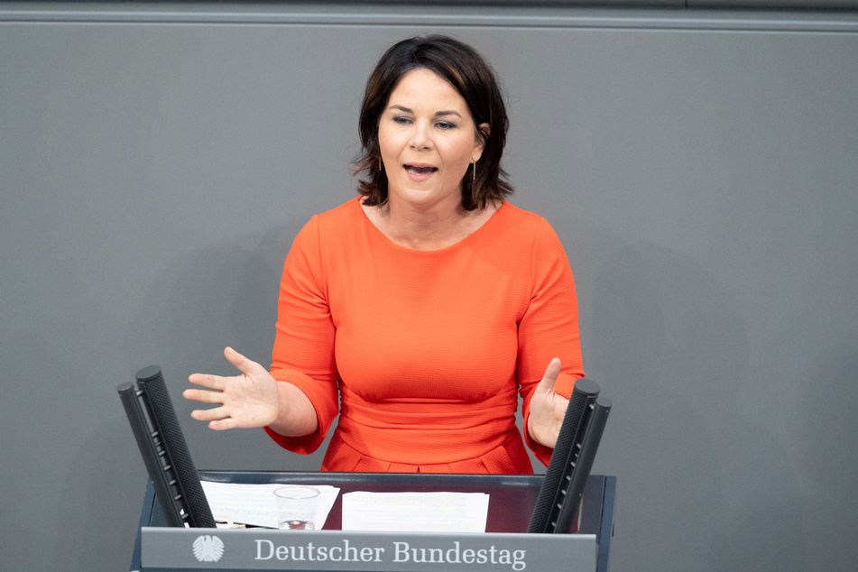 Die Grünen-Kanzlerkandidatin Annalena Baerbock (40).
