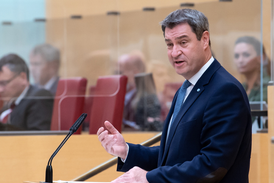 Regierungschef Markus Söder erhielt auch von Oppositionsparteien Rückenwind.