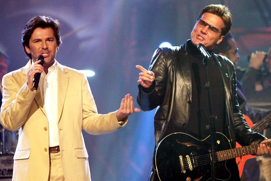 Zusammen mit Dieter Bohlen (71, r.) gelang Anders in den 80ern der ganz große Erfolg. 2003 trennte sich das Duo.