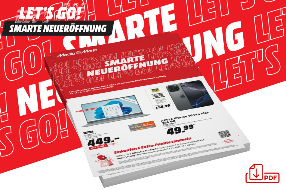 Die Sonderangebote findet Ihr im neuen MediaMarkt Smart in Leipzig.