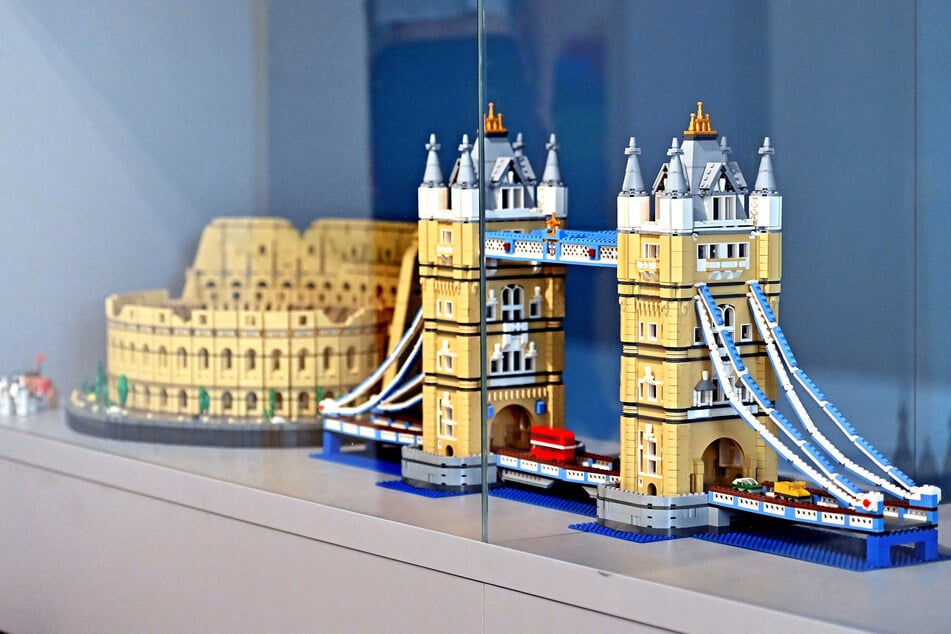 Bekannte Bauwerke wie die Tower Bridge und das Kolosseum gibt’s auch in der LEGO-Version.