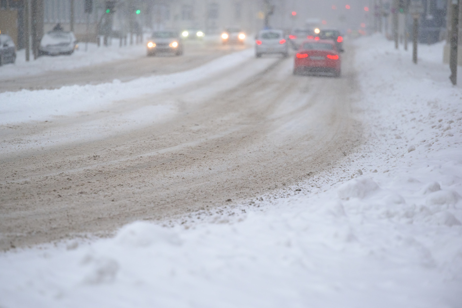 In Osnabrück fielen mehreren Zentimeter Neuschnee.