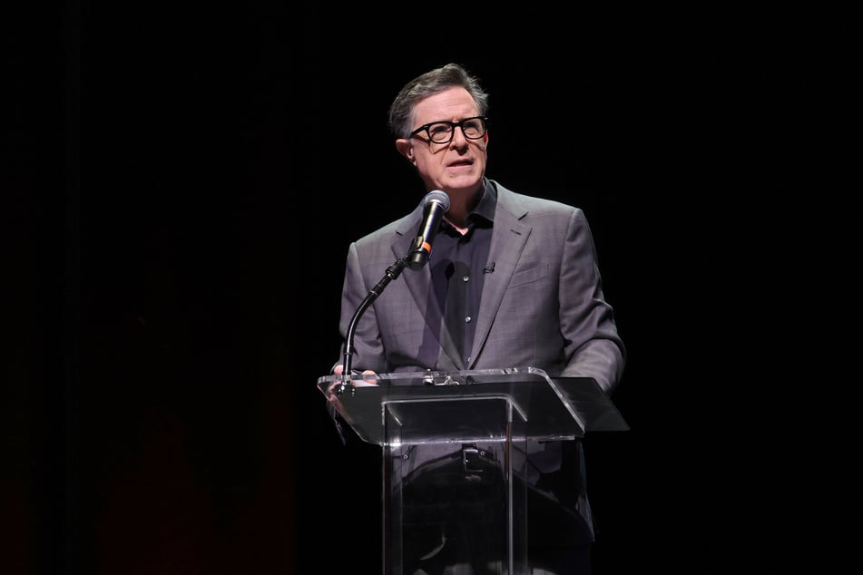 On the eve of Christmas, President Donald Trump has unleashed a fresh blast of vitriol at late-night comedy talk shows, saying comedian Stephen Colbert (pictured) is a "pathetic trainwreck" who should be "put to sleep."