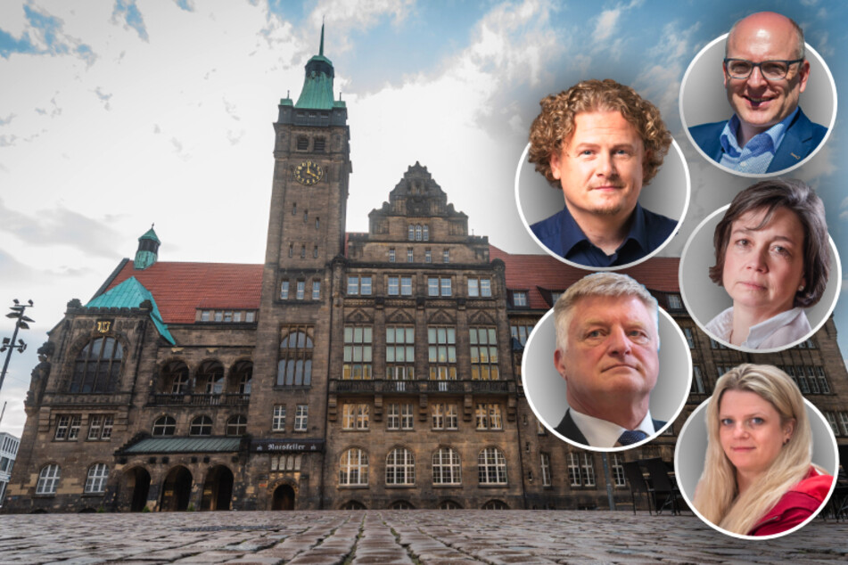 Von neun Kandidaten bleiben offenbar nur fünf übrig: Sven Schulze (SPD, 48), Lars Faßmann (42, parteilos), Almut Patt (51, CDU), Ulrich Oehme (60, AfD) und Susanne Schaper (42, Linke). Die Chemnitzer OB-Wahl wird wohl zum Fünfkampf.