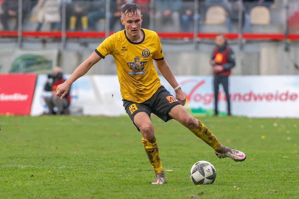 Jonas Dittrich (20) vom VfB Auerbach überzeugte beim FSV im Probetraining.