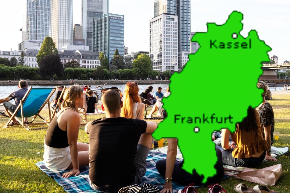 Die Menschen in Frankfurt und Hessen können sich auf sonnige, trockene und warme Tage freuen, wie der Deutsche Wetterdienst und der Dienst Wetteronline.de (Grafik) beide vorhersagen.