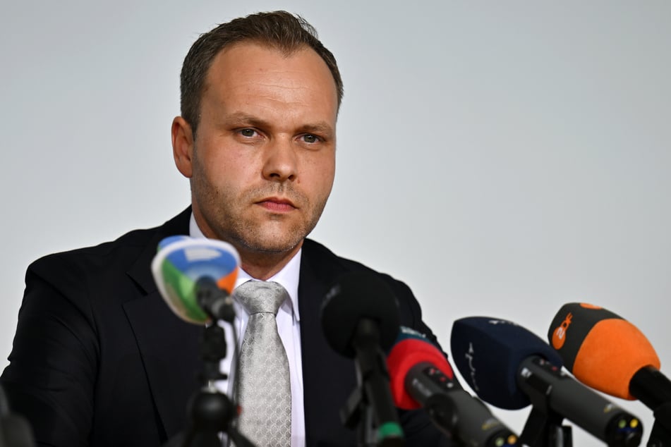 Daniel Haseloff (*1988) ist stellvertretender Vorsitzender der AfD-Fraktion im Thüringer Landtag. (Archivbild)