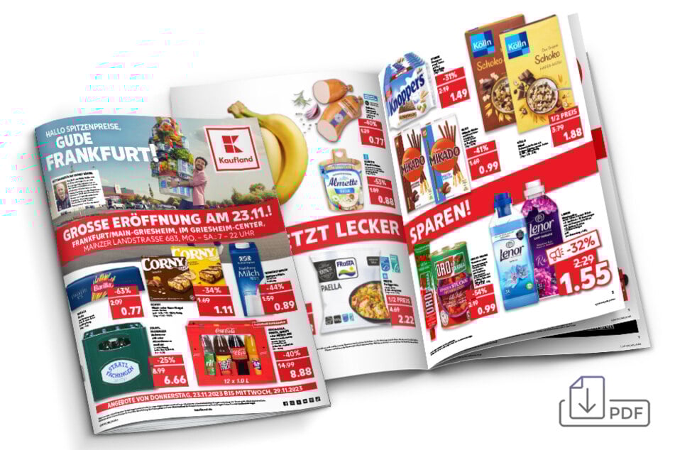 Alle Angebote findet Ihr ab Montag (27.11.) im Prospekt.