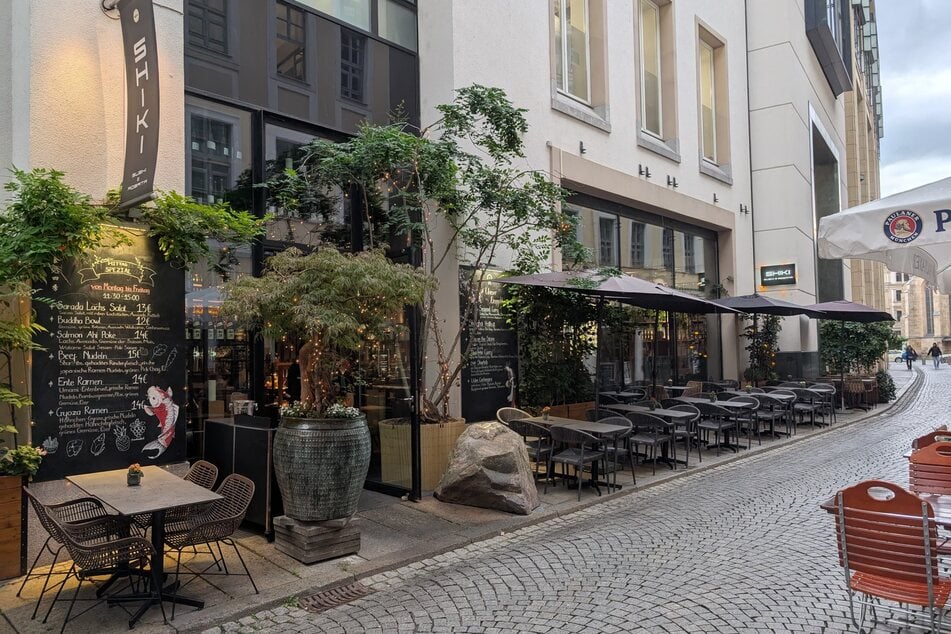 Trotz Insolvenz hat das Shiki-Restaurant weiter geöffnet.