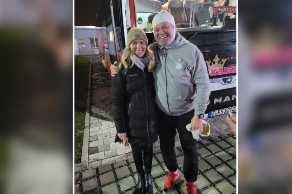 Mariana sprang für den verletzten FSV-Busfahrer ein.