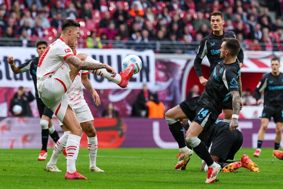 RB Leipzig und Bayer Leverkusen lieferten sich ein richtig ansehnliches Match.