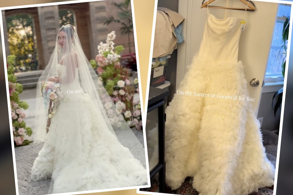 Sophia Corin Ernsting ergatterte ein Brautkleid, welches Schauspielerin Sarah Jessica Parker in dem Film "Sex and the City" trug.