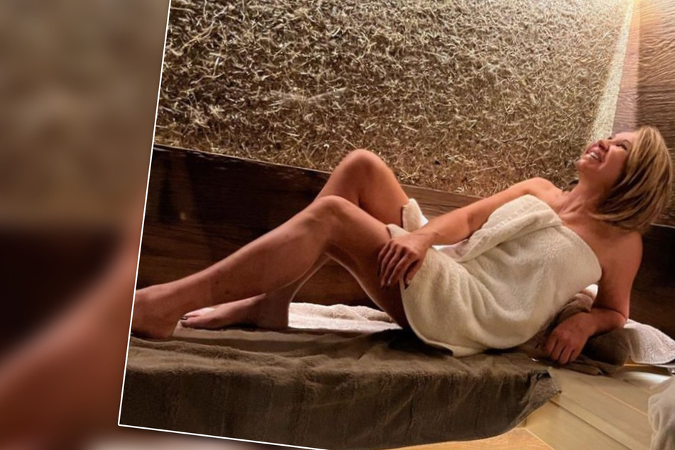 Carmen Geiss: Carmen Geiss posiert in Luxus-Sauna: Fans halten es für "einfach geschmacklos"