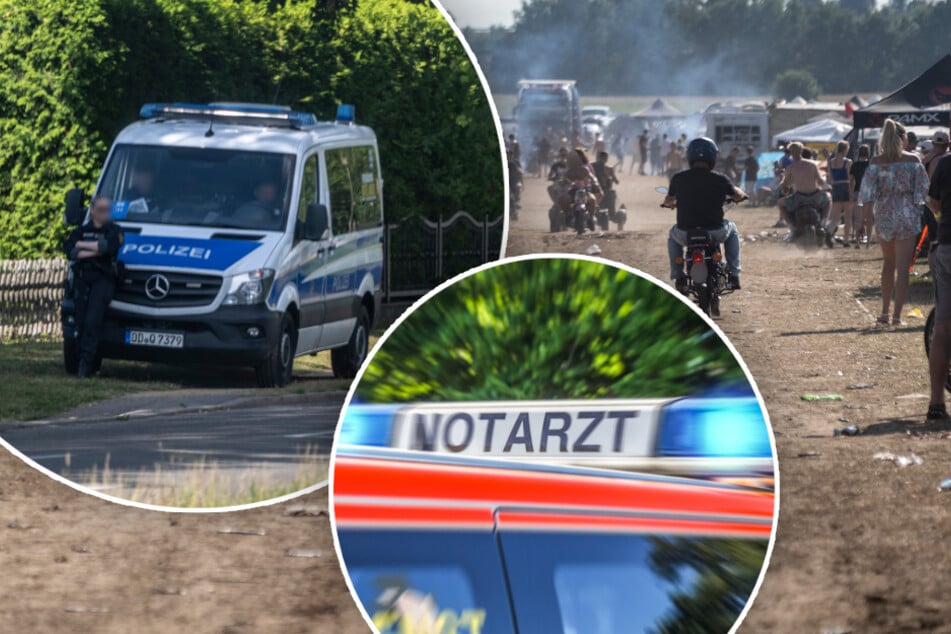 Knalltrauma! Drei Polizisten auf Simson-Treffen verletzt und dienstunfähig