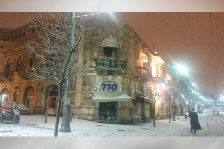 Seltenes Ereignis: Zuletzt schneite es im Februar 2015 in Jerusalem.