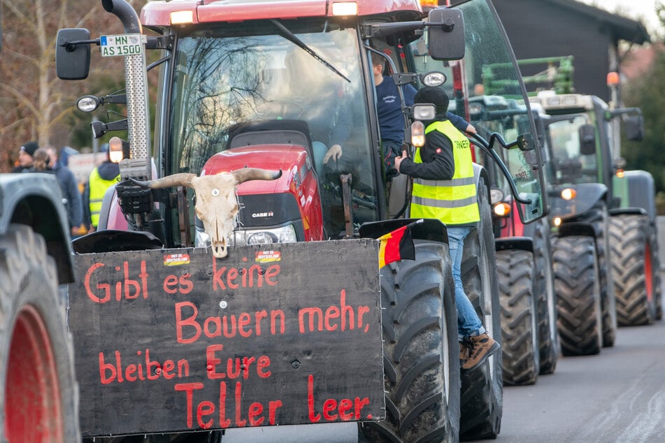 Gegen die Politik der Ampel-Regierung protestierten in letzter Zeit immer mehr Landwirte auch im Südwesten.