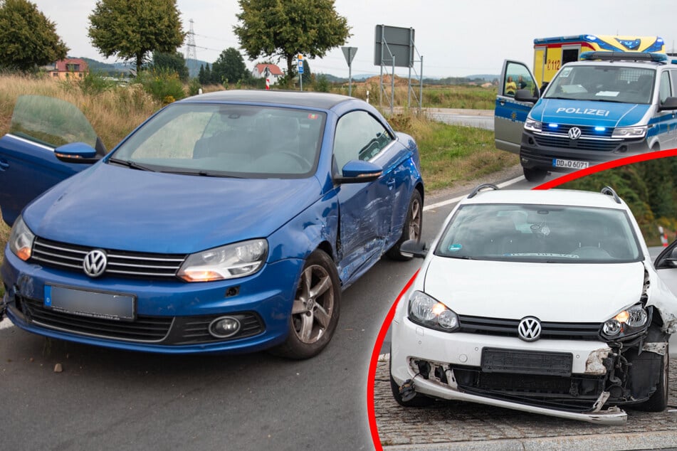 Vorfahrt missachtet: Ein Verletzter nach VW-Unfall auf B98