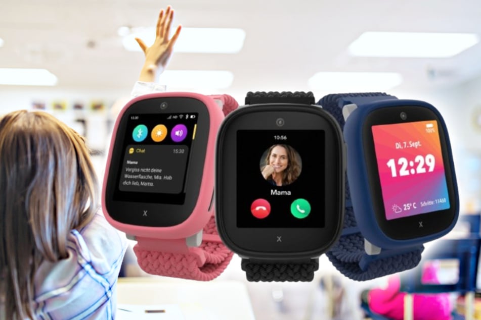 Zusätzlich verfügt die Xplora Kids Watch X6Play über eine Kamera für Fotos und Videonachrichten.