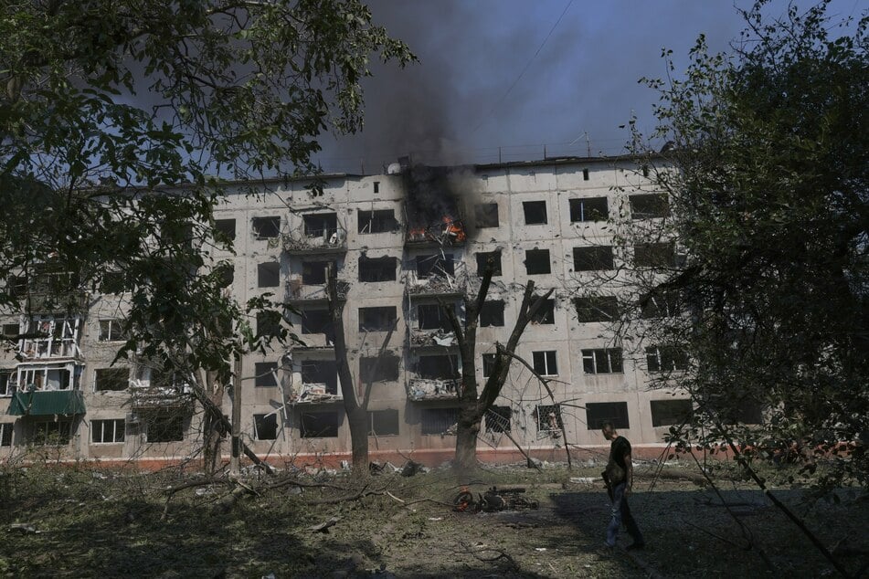 Russland hat Kramatorsk mit Gleitbomben attackiert. (Archivbild)