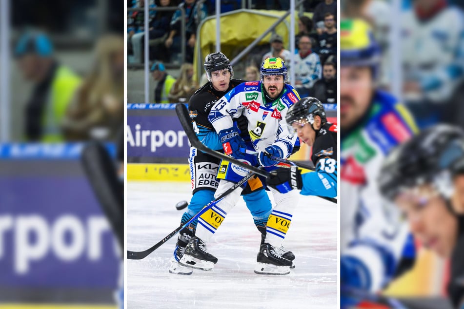 Vergangene Saison waren Adam Helewka (30, r.) und Ryan MacKinnon noch Gegner. Bald sind sie vereint.
