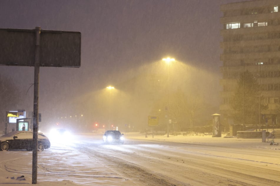 Autofahrer sollten auch in Chemnitz vorsichtig sein.
